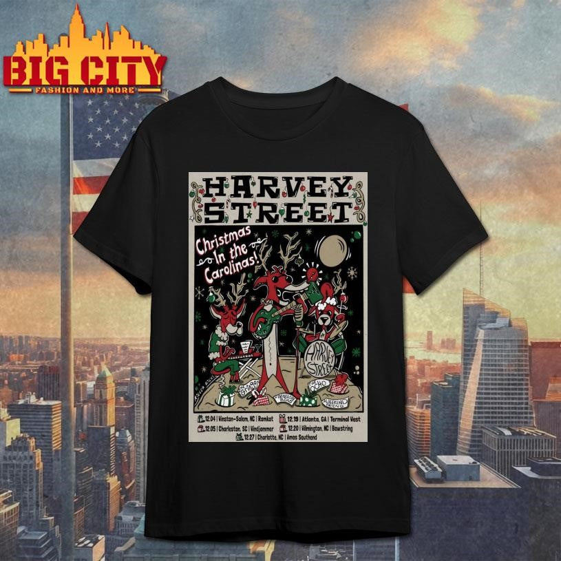 Harvey Street Tour Christmas In The Carolinas 2026 Poster Shirt