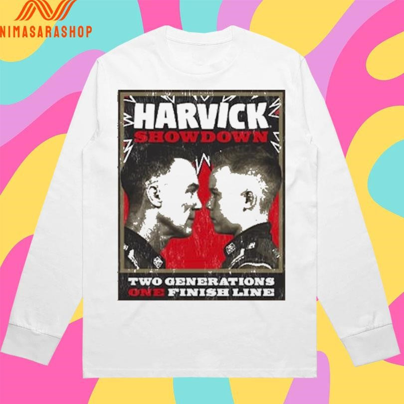 Harvick Showdown Two Generations One Finish Line Shirts