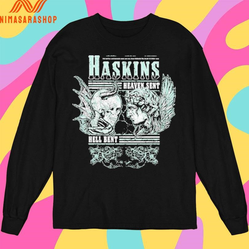 Haskins Heaven Sent Hell Bent 2024 Angels And Demons Shirts