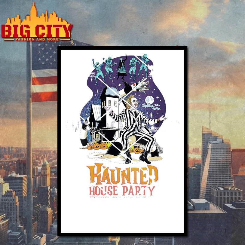 Haunted House Party Beetlejuice Shirt