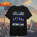Have A Merry Detroit Football Ugly Xmas Shirt