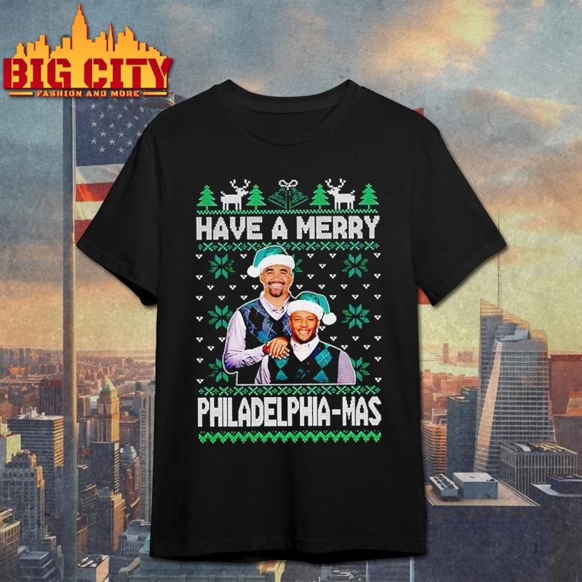 Have A Merry Philadelphia Mas Football Ugly Christmas shirt