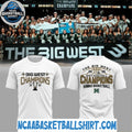 Hawaii Basketball 2026 The Big West Credit Union 1 Men’s Basketball Champions Shirt White