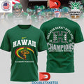 Hawaii Rainbow Warriors NCAA 2025 Hawaii Bowl Champions T-Shirts