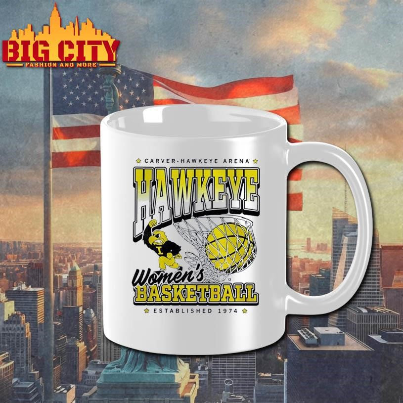 Hawkeye Women’s Basketball Established 1974 Carver-Hawkeye Arena Shirt