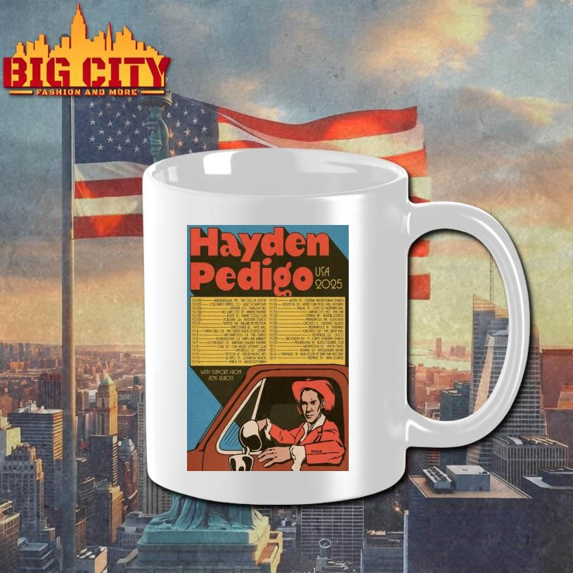 Hayden Pedigo USA 2025 Tour Poster Shirt