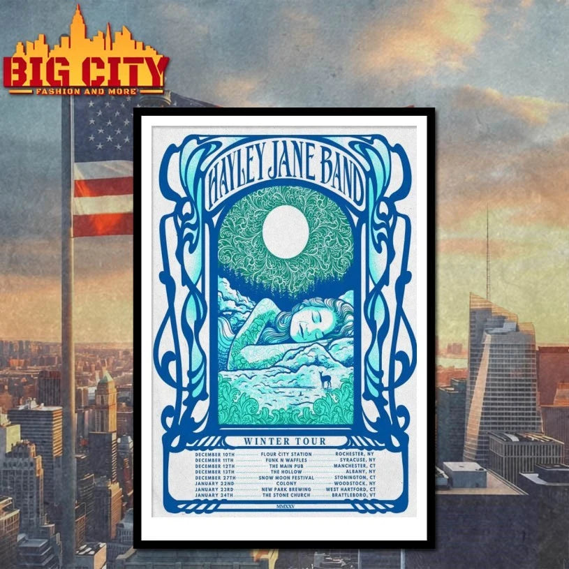 Hayley Jane Winter 2025-2026 Tour Poster shirt