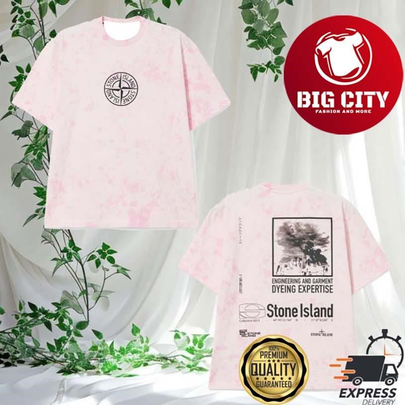 Hbx Combed Organic Cotton Jersey Paintball Treatment Two Sided Shirt