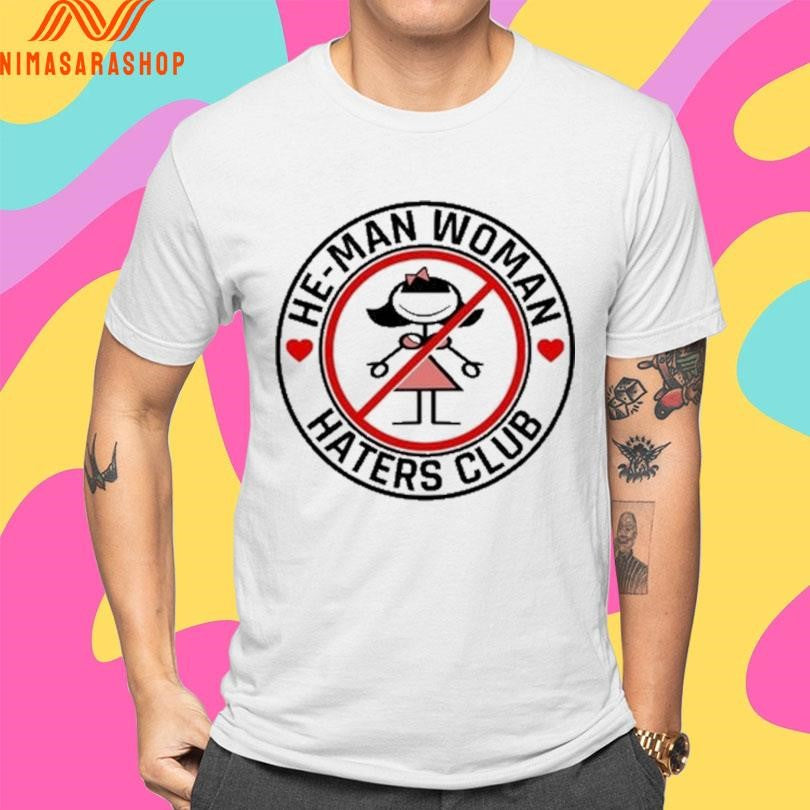 He-Man Woman Haters Club Logo Shirts