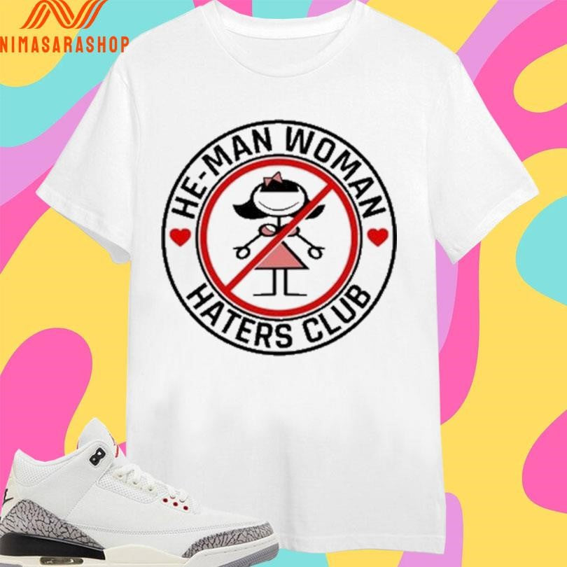 He-Man Woman Haters Club Logo Shirts