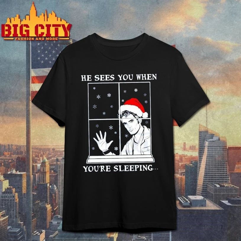 He Sees You When You’re Sleeping Christmas 2025 shirt