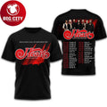 Heart Band Royal Flush Tour 2025 Celebration Two Sided Shirt