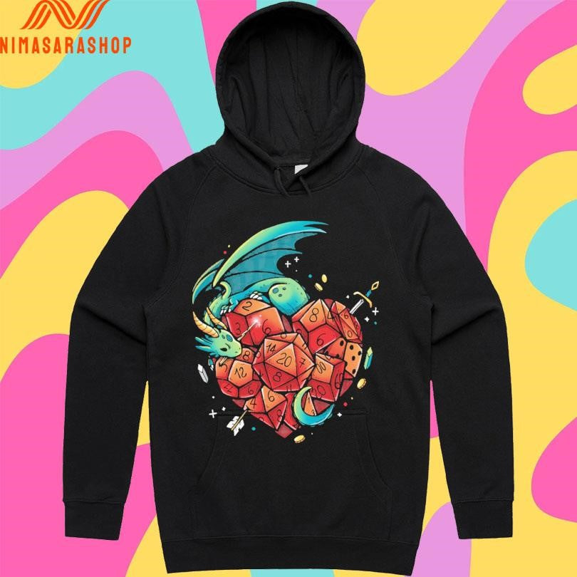 Heart Of A Gamer Dragon Shirts