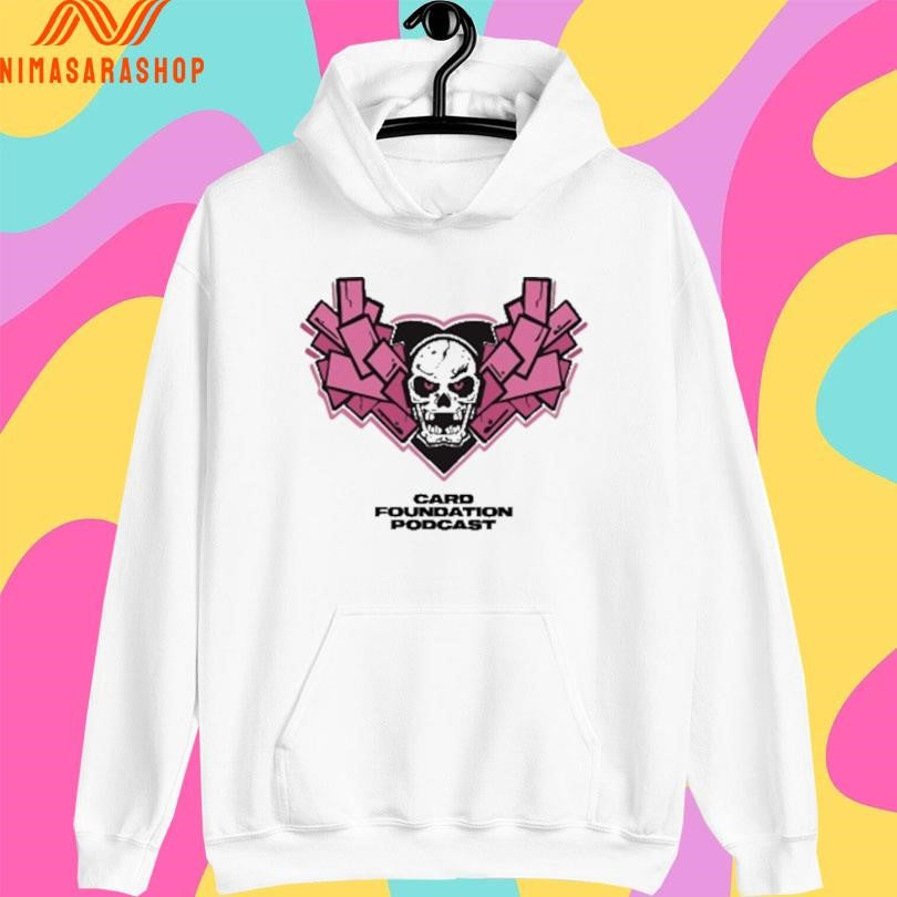 Heart Skull Card Foundation Podcast Shirts