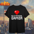 Heart old school gamer shirt