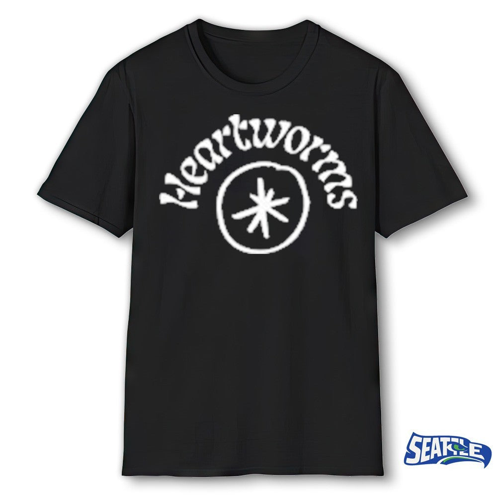 Heartworms Merch 2026 Logo Black shirt