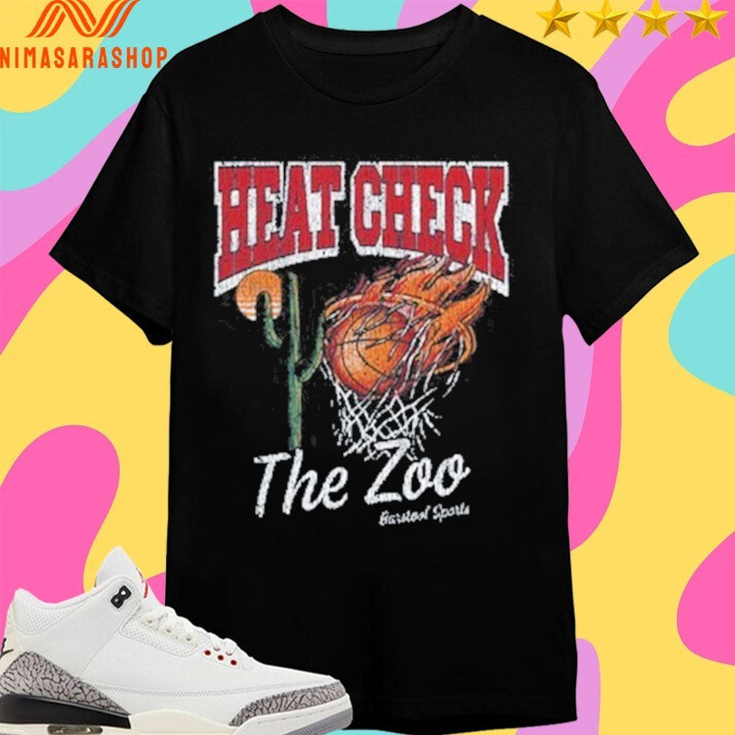 Heat Check The Zoo Arizona Wildcats Basketball Shirts