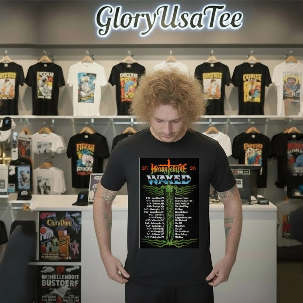 Heavy Temple Spring Tour 2026 Poster Shirt