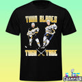 Heel Turn Buffalo Sabres Tuch And Tage Twin Blades Shirt