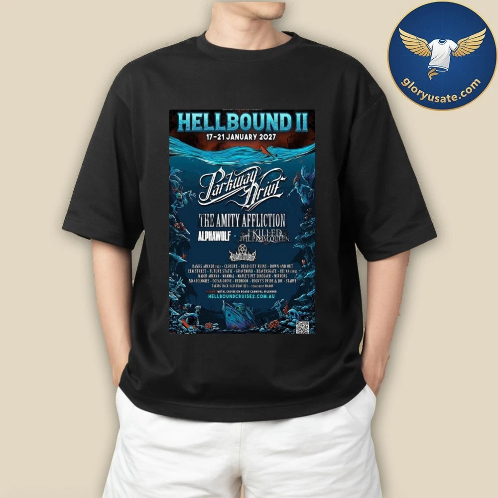 Hellbound II January 17-21 2027 Concert Poster Shirt