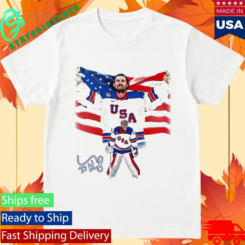 Hellebuyck Olympic Gold Signature Shirt