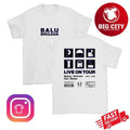 Hello Balu Brigada Portal Live On Tour Two Sided Shirt