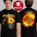 Helloween Into The Sun 40 Year Anniversary Tour Europe 2025 Dates List Two Sided Shirt
