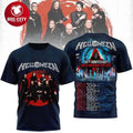 Helloween Tour 2026 All Over Print Two Sided Shirt