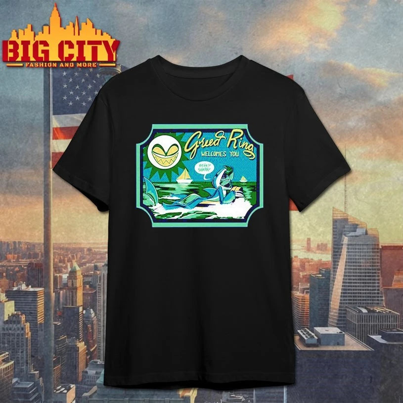 Helluva Boss Chaz -Halloween Slasher Shark Robot shirt