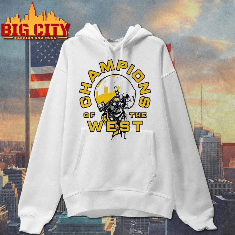 Helmet Homefield Champions of the West Michigan Football shirt