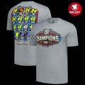 Hendrick Motorsports Classic Ink Heather Gray 15x Champions Tri-Blend Two Sided Shirt