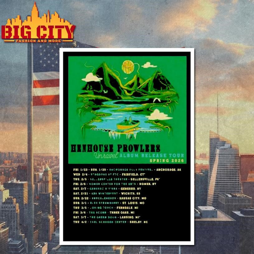 Henhouse Prowlers Spring 2026 Tour Shirt