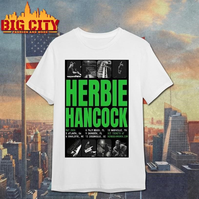 Herbie Hancock May Tour 2026 Shirt