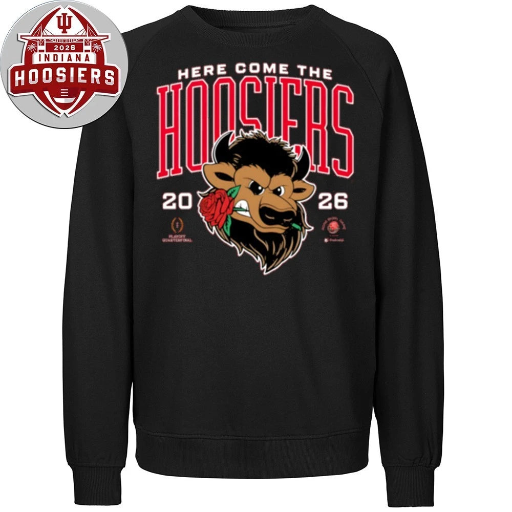 Here Come The Hoosiers Mascot 2026 Tee Shirt