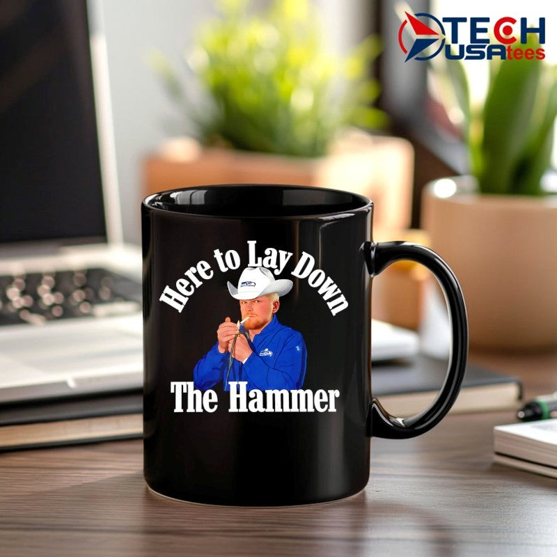 Here to lay down the Hammer shirt