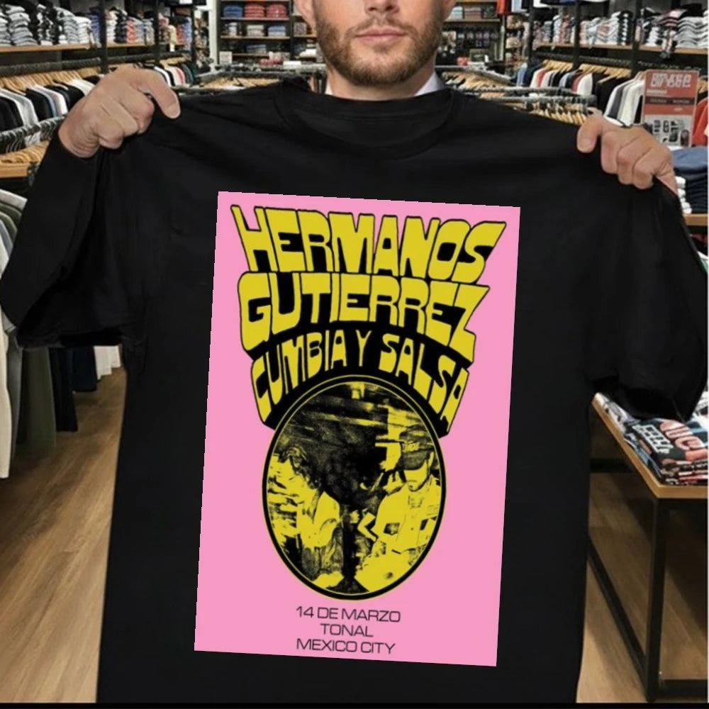 Hermanos Gutierrez 14 de Marzo 2026 Tonal Mexico City Poster Shirt