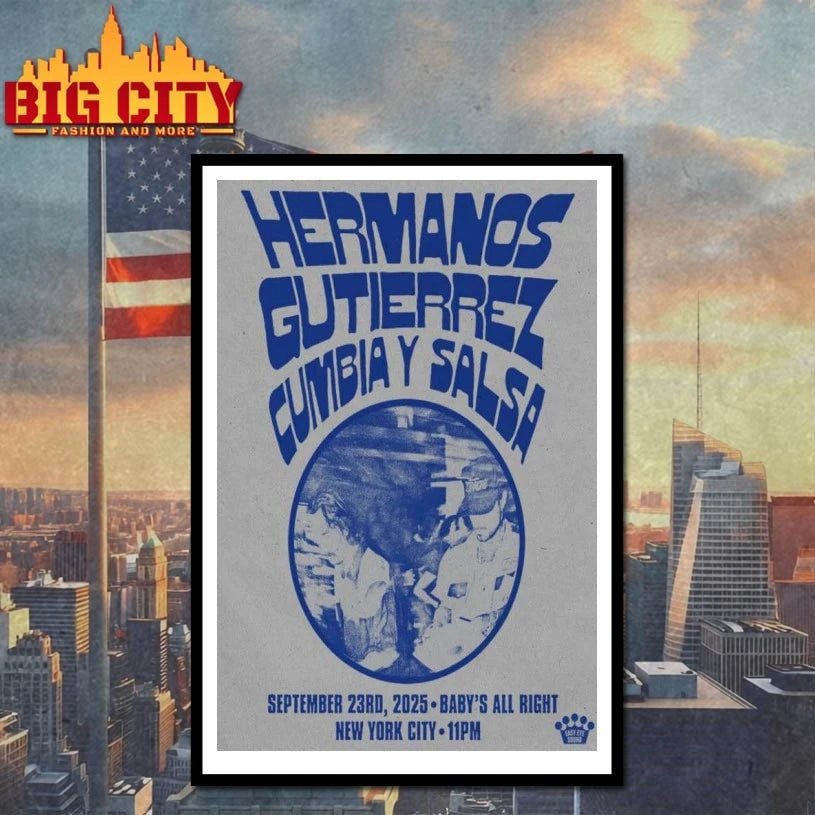 Hermanos Gutiérrez Babys All Right Poster shirt
