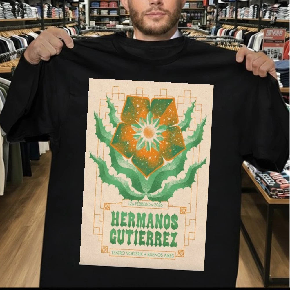 Hermanos Gutiérrez Buenos Aires Feb 12 2026 Event Poster Shirt