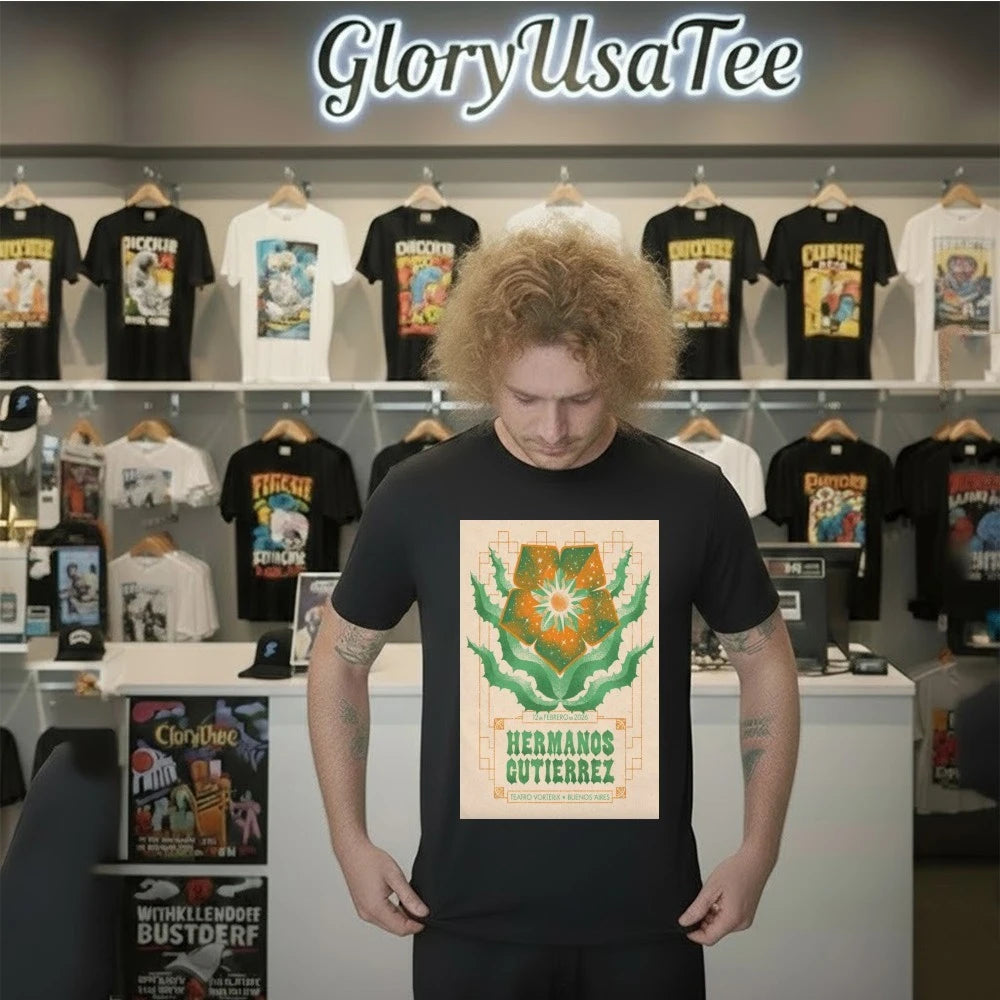 Hermanos Gutiérrez Buenos Aires Feb 12 2026 Event Poster Shirt
