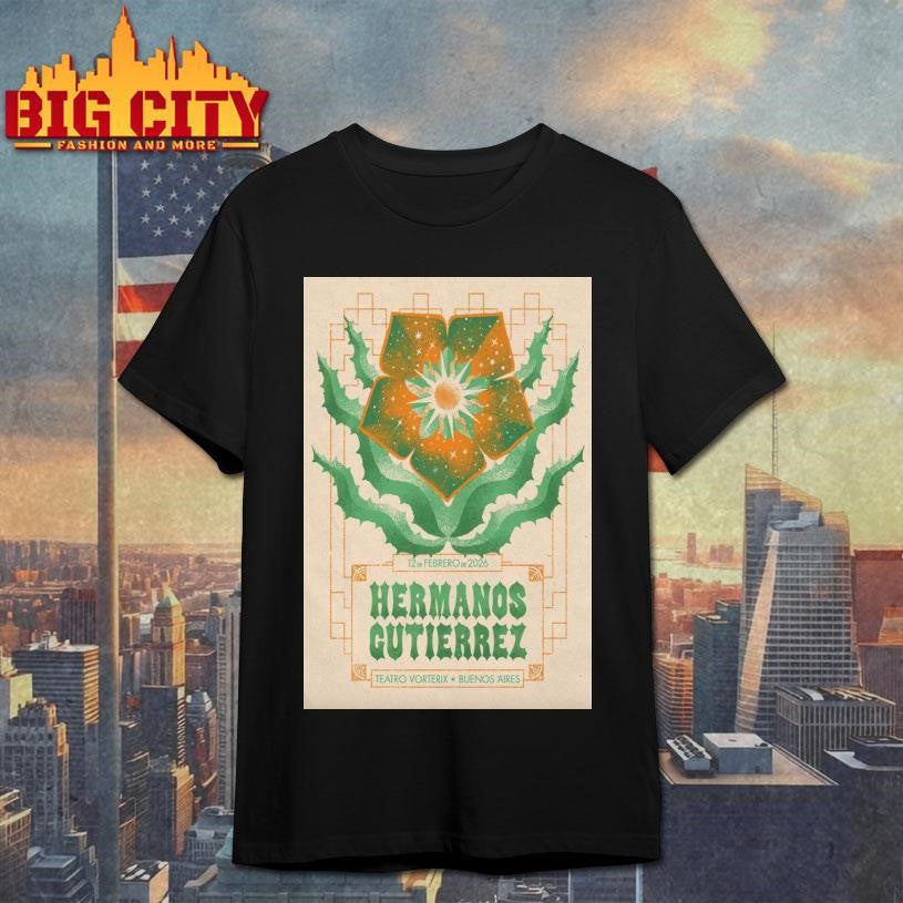 Hermanos Gutiérrez Feb 12 2026 In Buenos Aires Argentina Poster Shirt