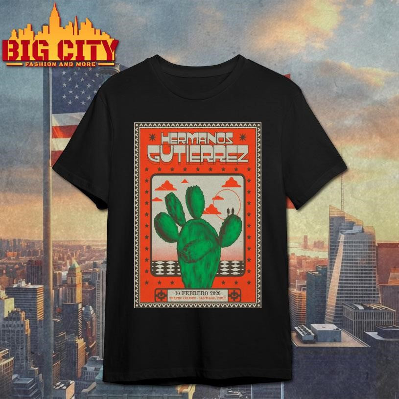Hermanos Gutiérrez Santiago Chile 2-10-2026 Poster Shirt