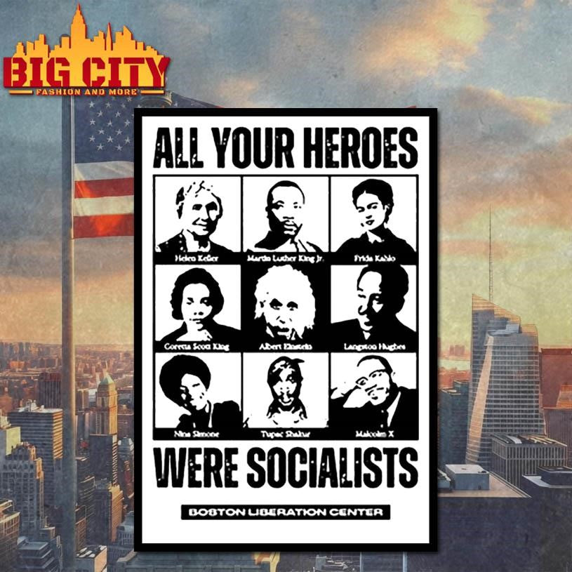 Heroes Were Socialist Graphic Shirt