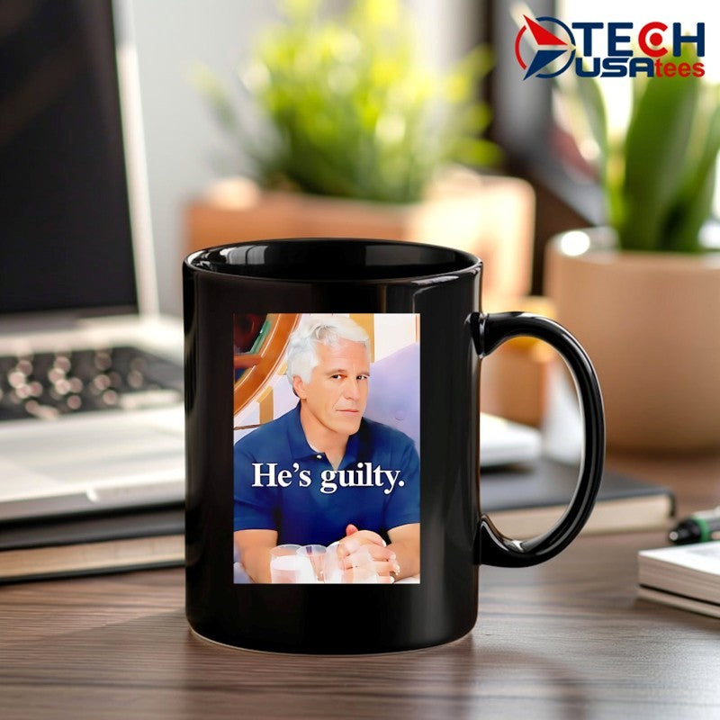 He’s Guilty Island Jeffrey Epstein shirt