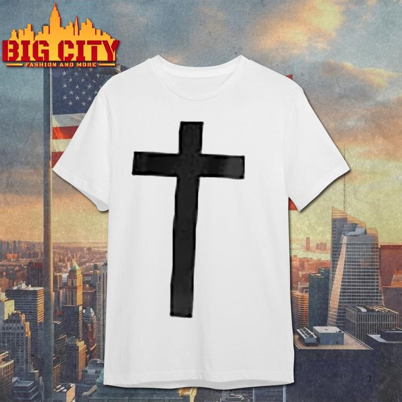 He’s On A Work Trip With Jesus Erika Kirk Cross Shirt