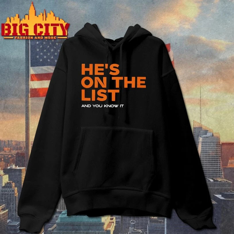 He’s On The List And You Know It shirt