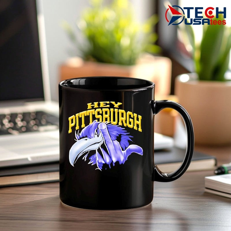 Hey Pittsburgh Ray Lewis Baltimore Ravens middle finger shirt