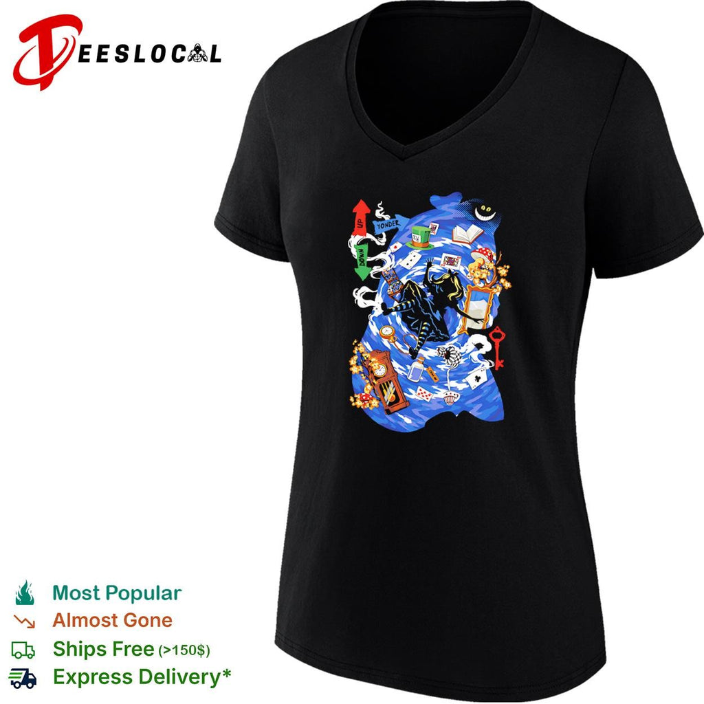 Alice in Wonderland Through the Rabbit Hole shirt