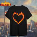 High Potential Morgan Croft Ring Of Fire Heart Shirt