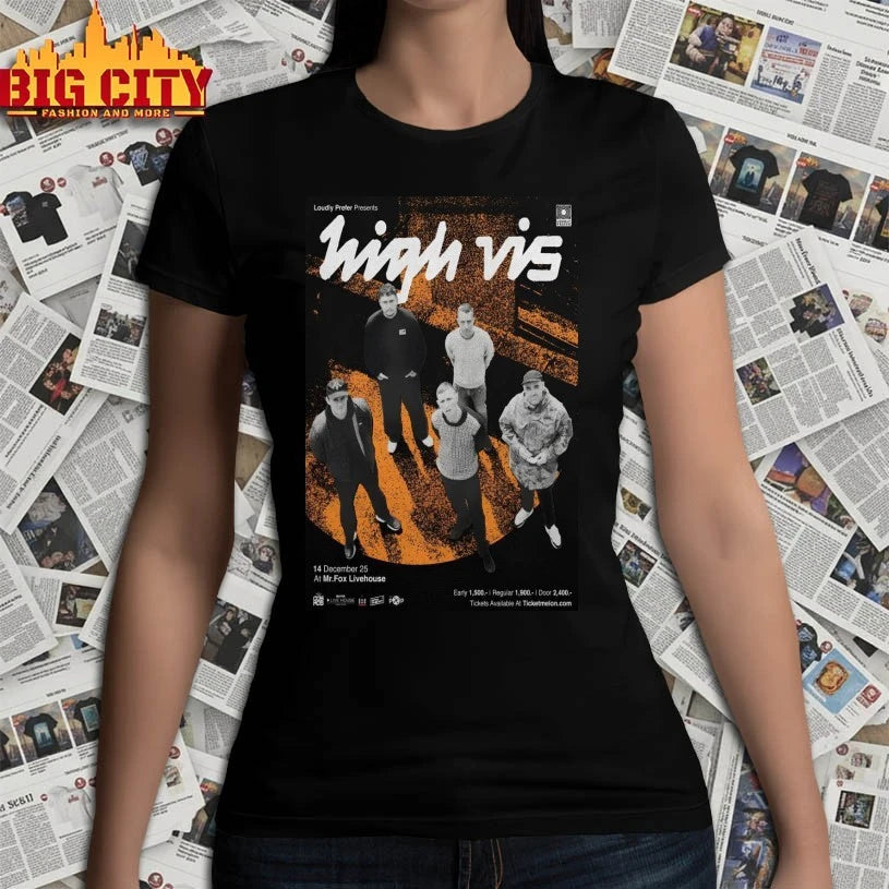 High Vis Tour Mr Fox Livehouse 2025 Poster shirt