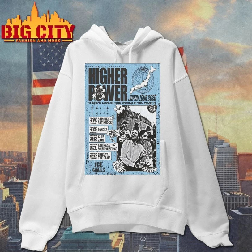 Higher Power Japan Tour 2026 Poster shirt